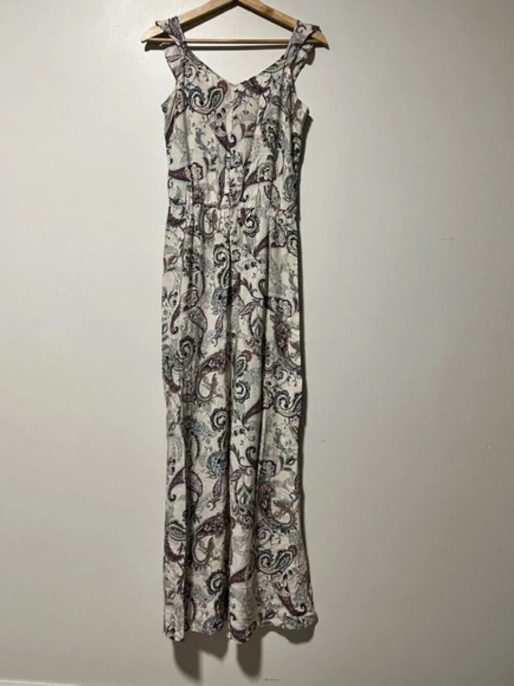 Reitmans Paisley Print Sleeveless Maxi Dress Size XS